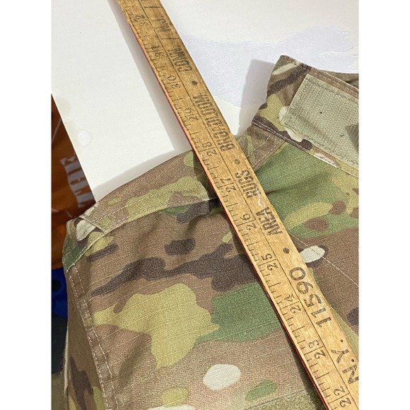 Men's PROPPER Military Coat Jacket, Green Pockets Size M/R Long Sleeve, NWOT - Picture 4 of 11